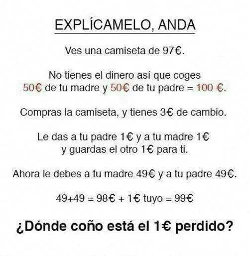 calculo matematico inexplicable